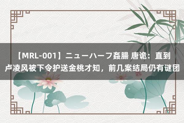 【MRL-001】ニューハーフ姦腸 唐诡：直到卢凌风被下令护送金桃才知，前几案结局仍有谜团