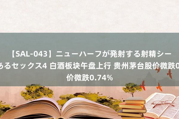 【SAL-043】ニューハーフが発射する射精シーンがあるセックス4 白酒板块午盘上行 贵州茅台股价微跌0.74%