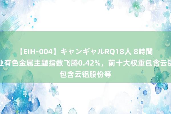 【EIH-004】キャンギャルRQ18人 8時間 中证工业有色金属主题指数飞腾0.42%，前十大权重包含云铝股份等