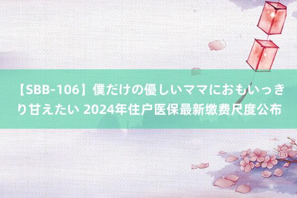 【SBB-106】僕だけの優しいママにおもいっきり甘えたい 2024年住户医保最新缴费尺度公布